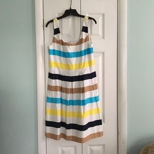 Striped Sundress Nine West with Pockets!!